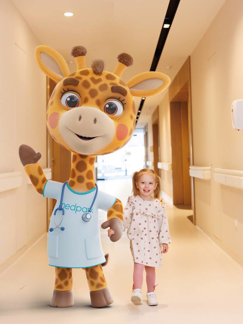 Mascota, în spital